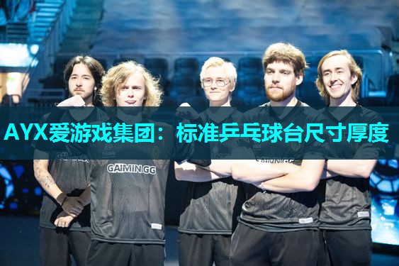 AYX爱游戏集团：标准乒乓球台尺寸厚度