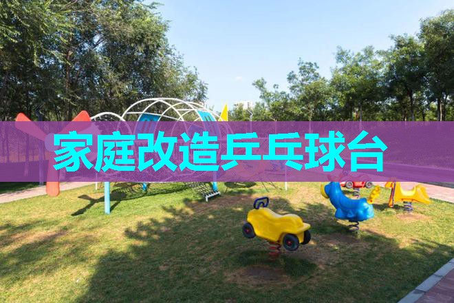 家庭改造乒乓球台