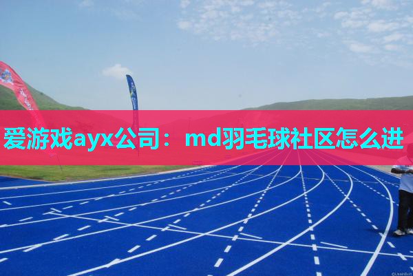 爱游戏ayx公司：md羽毛球社区怎么进