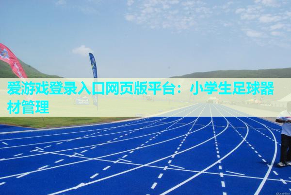 小学生足球器材管理 小学生足球器材管理