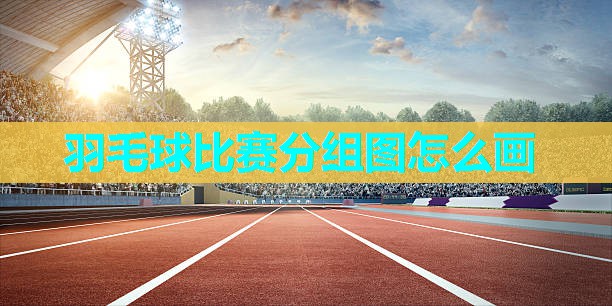 羽毛球比赛分组图怎么画 羽毛球比赛分组图怎么画