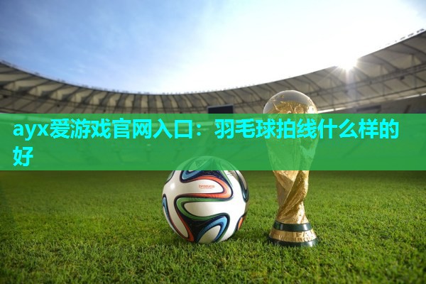 羽毛球拍线什么样的好 羽毛球拍线什么样的好